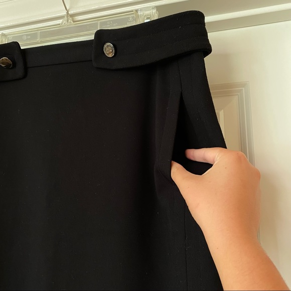 Adrienne Vittadini Black Mini Skirt - Picture 3 of 10